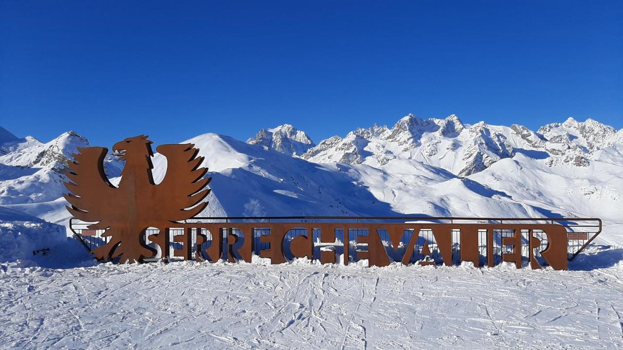 Appartement Montagnard Serre-Chevalier. Сен-Шафре Екстериор снимка